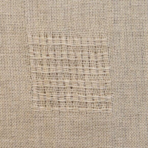 NWOT Neutral Earth Tones Fringed Scarf Lightweight - Picture 5 of 9